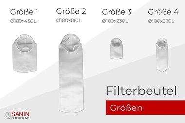 Filter Bags - Sizes